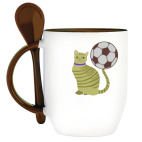 Кот-футболист