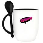 Кружка с ложкой