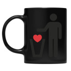 Кружка цветная UV-DTF