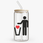 Банка с бамбуковой крышкой