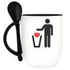 Кружка с ложкой