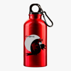 Металлическая бутылка 400 мл UV-DTF