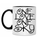 Кружка двухцветная