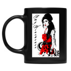 Кружка цветная UV-DTF