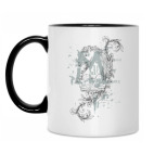 Кружка двухцветная