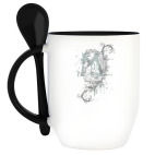 Кружка с ложкой