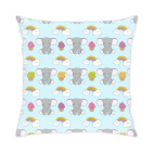 Подушка 35x35 см Воздушные слоники