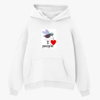 Толстовка худи оверсайз