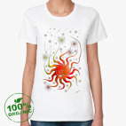 Женская футболка органик