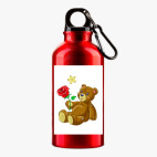 Металлическая бутылка 400 мл UV-DTF