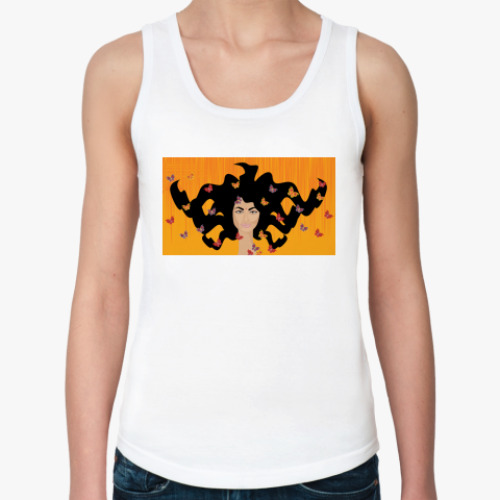 Женская майка с принтом  Индианка