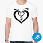 Мужская спортивная футболка