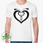 Мужская футболка органик