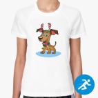 Женская спортивная футболка