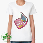 Женская футболка органик