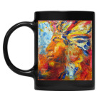 Кружка цветная UV-DTF