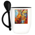 Кружка с ложкой