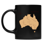 Кружка цветная UV-DTF