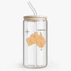 Банка с бамбуковой крышкой