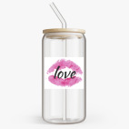 Банка с бамбуковой крышкой