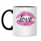 Кружка двухцветная