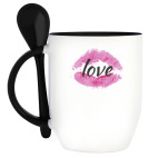 Кружка с ложкой