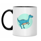 Кружка двухцветная