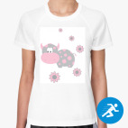 Женская спортивная футболка