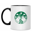 Кружка двухцветная