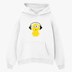 Толстовка худи оверсайз