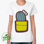 Женская футболка органик