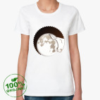 Женская футболка органик