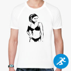 Мужская спортивная футболка