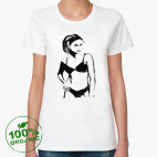 Женская футболка органик