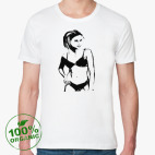 Мужская футболка органик