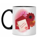 Кружка двухцветная