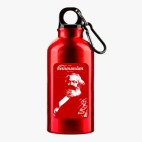 Металлическая бутылка 400 мл UV-DTF