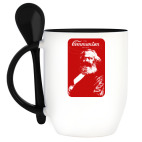 Кружка с ложкой