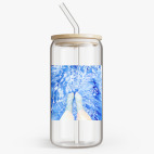 Банка с бамбуковой крышкой