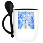 Кружка с ложкой