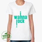 Женская футболка органик