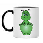 Кружка двухцветная