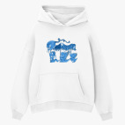 Толстовка худи оверсайз