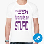 Мужская спортивная футболка