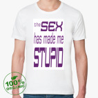 Мужская футболка органик