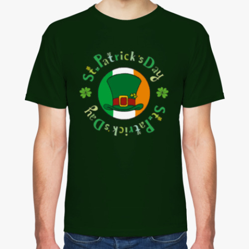 Футболка с принтом  День Святого Патрика