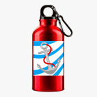 Металлическая бутылка 400 мл UV-DTF