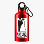 Металлическая бутылка 400 мл UV-DTF