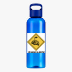 Прозрачная спортивная бутылка