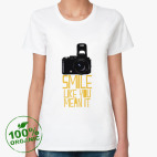 Женская футболка органик